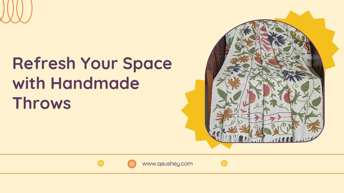 Refresh Your Space with Handloom Throws