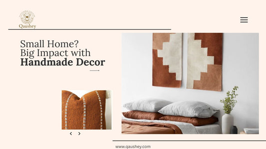 Small Home? Big Impact with Handmade Decor