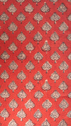 Gamthi Cotton Fabric - Red