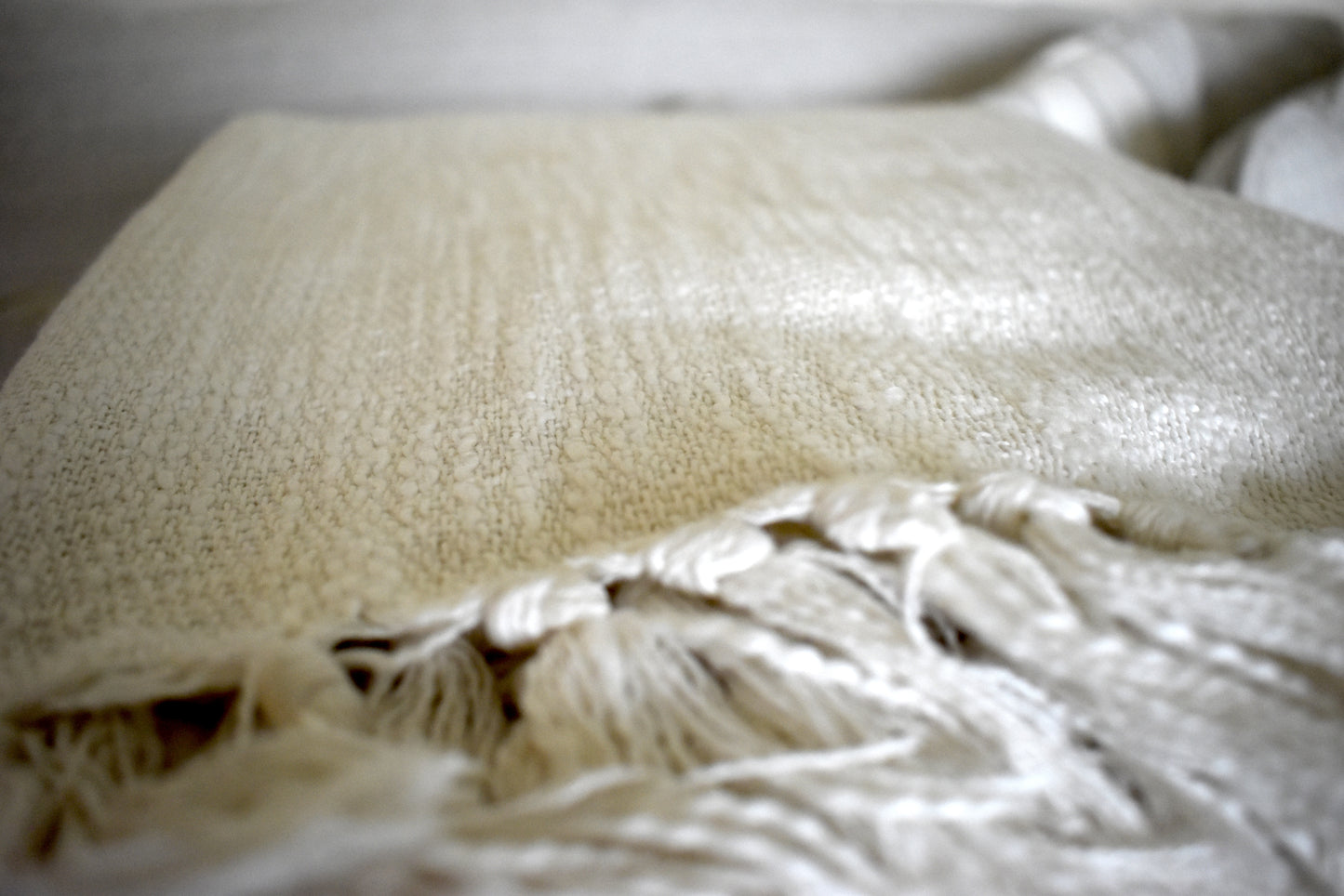 Slub Linen Throw