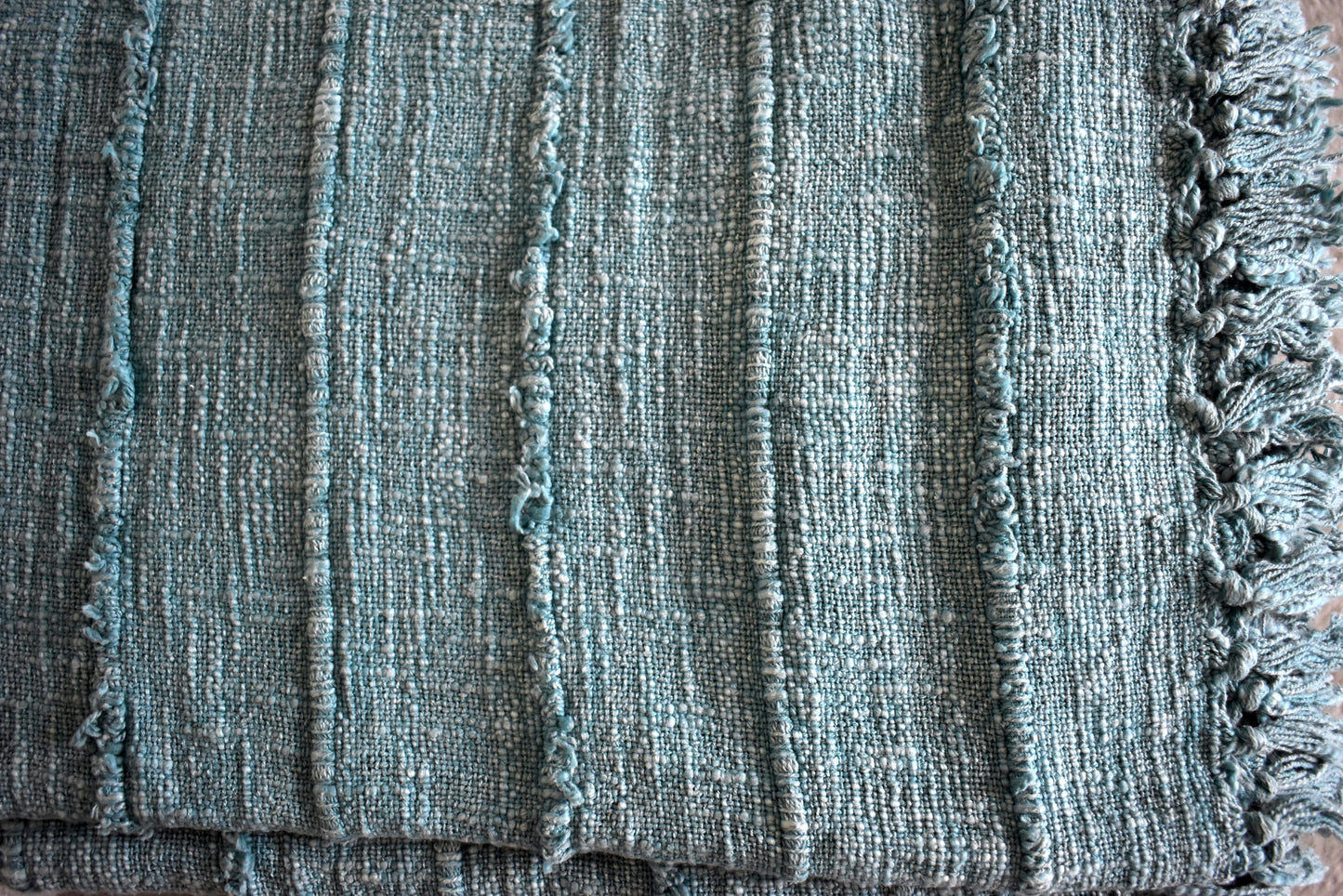 Plain Embroidered Throw - SoloClimbers