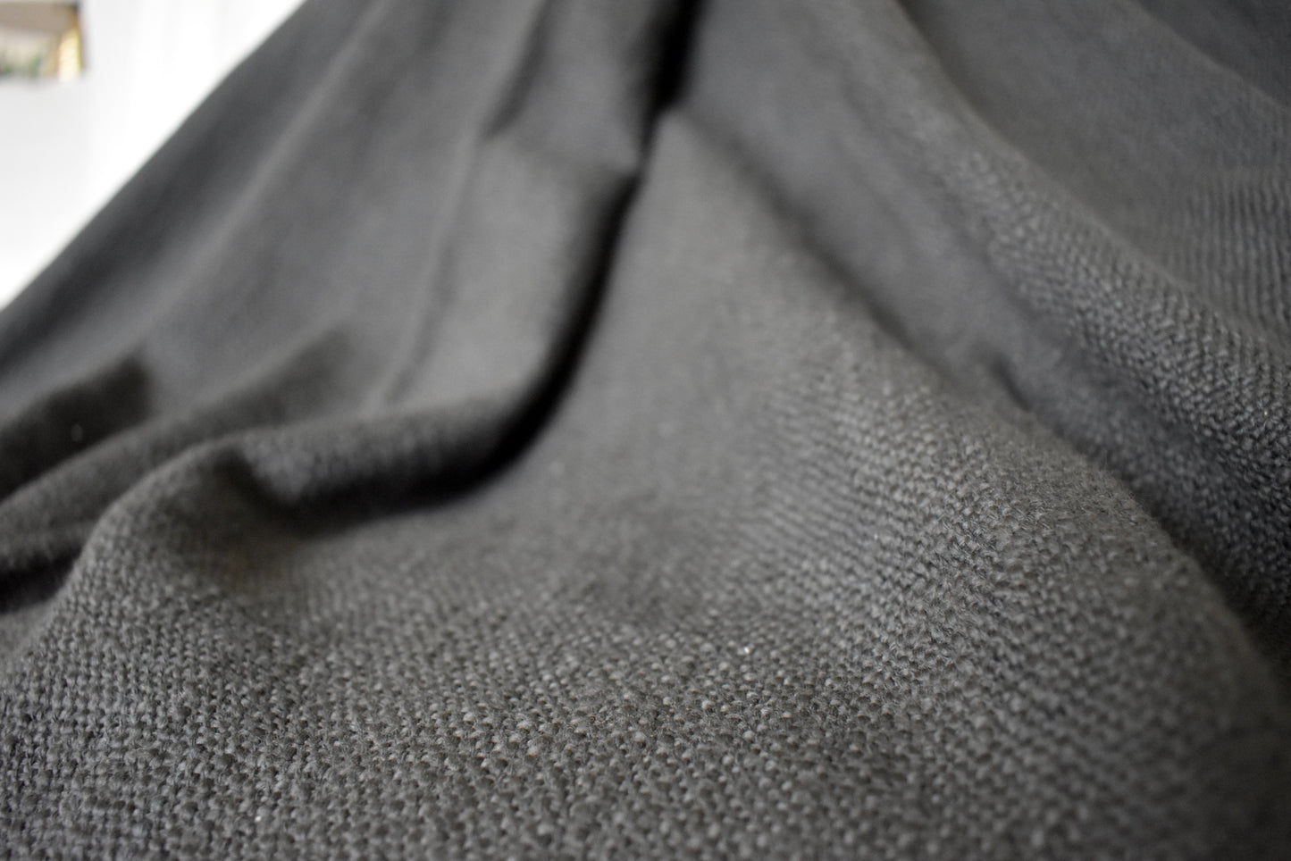 Slub Cotton Plain Throw