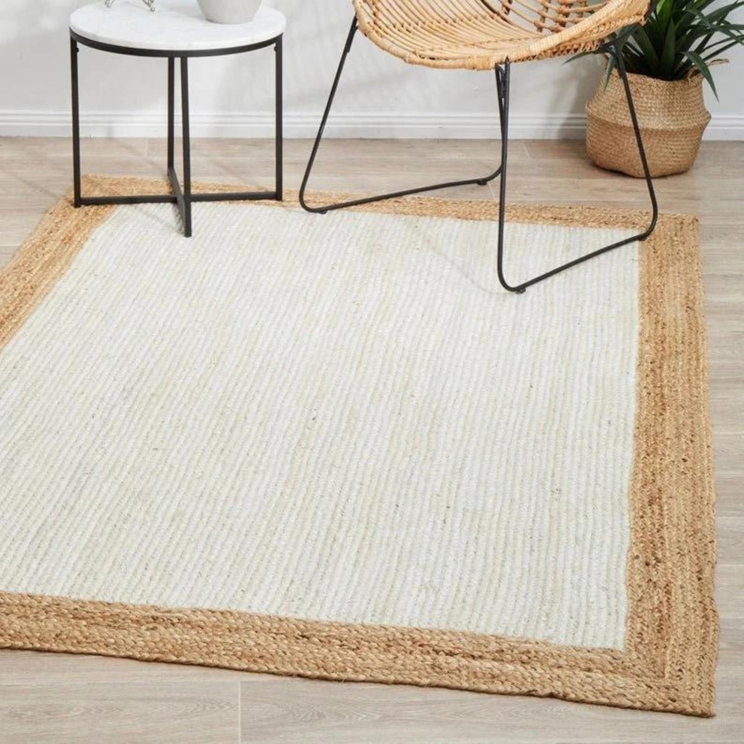 The Jute Rug - The Natural Border