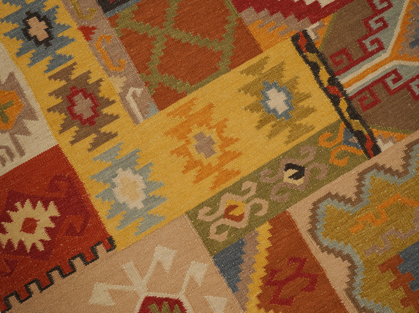 Wool & Cotton Kilim